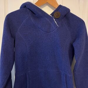Koppen Blue Cowl Neck Sweater